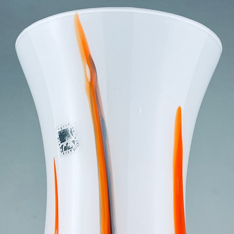 Vintage Murano glass vase by Carlo Moretti, Italy 1970s