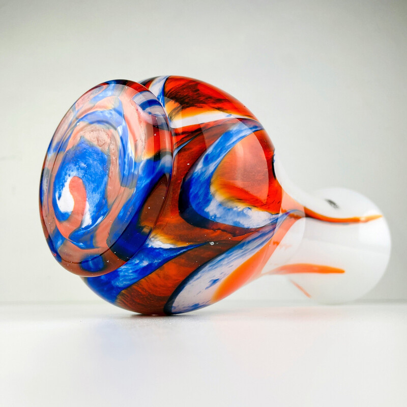 Vintage Murano glass vase by Carlo Moretti, Italy 1970s