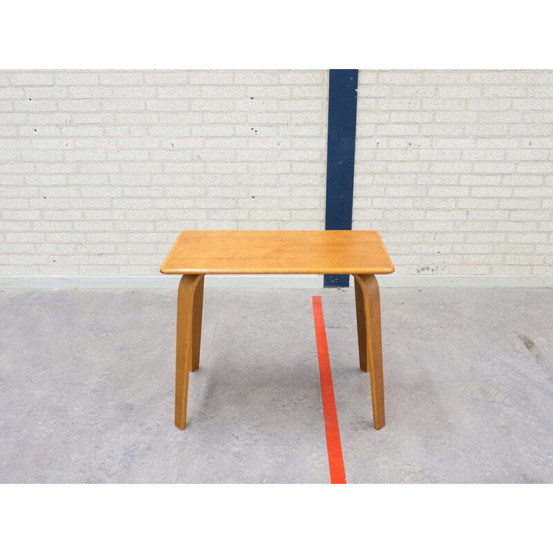 Pastoe oak side table, Cees Braakman - 1950s