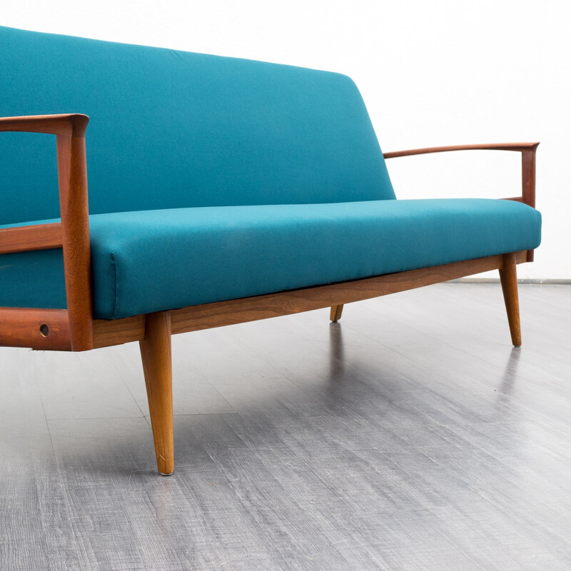 Convertible sofa in teak - 1960s