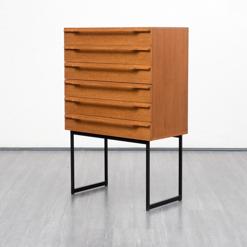 Teak chest of drawers - 1960s