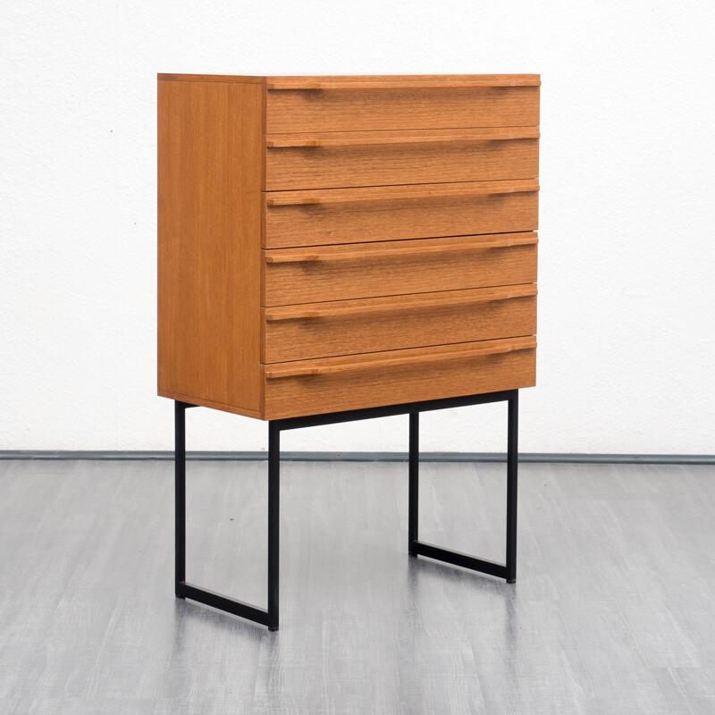 Teak chest of drawers - 1960s