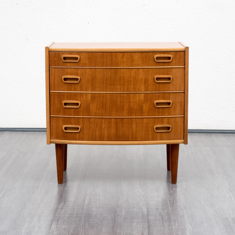 Small dresser in Scandinavian style in teak - 1960s