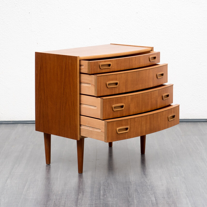 Small dresser in Scandinavian style in teak - 1960s