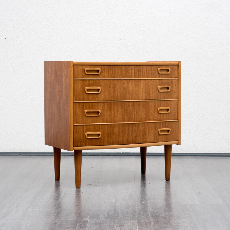 Small dresser in Scandinavian style in teak - 1960s