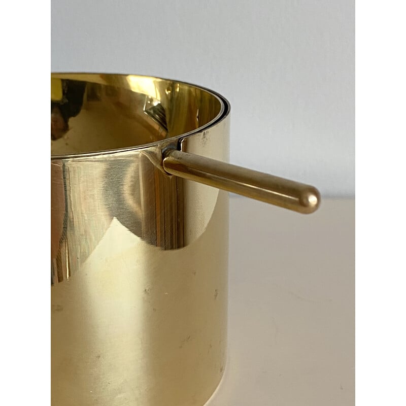 Posacenere vintage in ottone di Arne Jacobsen per Stelton, Danimarca 1950