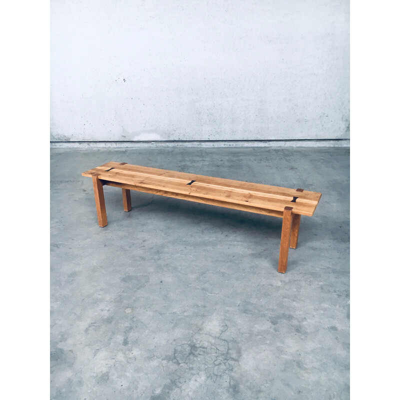 Vintage Butterfly Jointed side bench, Belgium 2000s