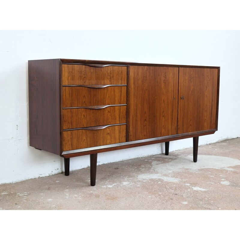 Small Danish sideboard in rosewood - 1960s