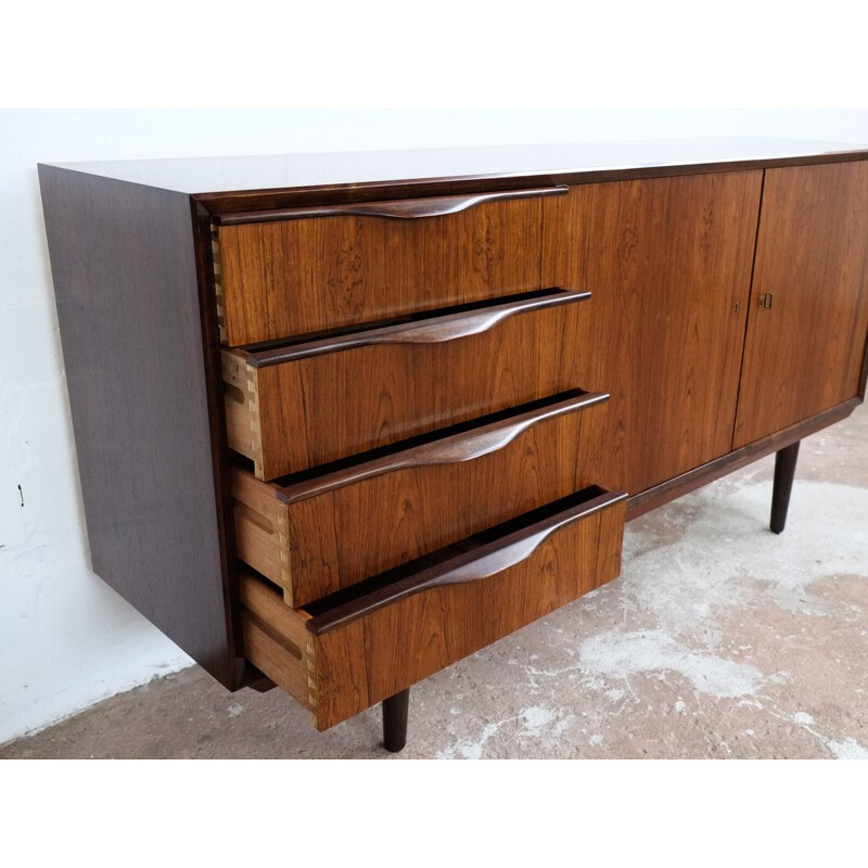 Small Danish sideboard in rosewood - 1960s