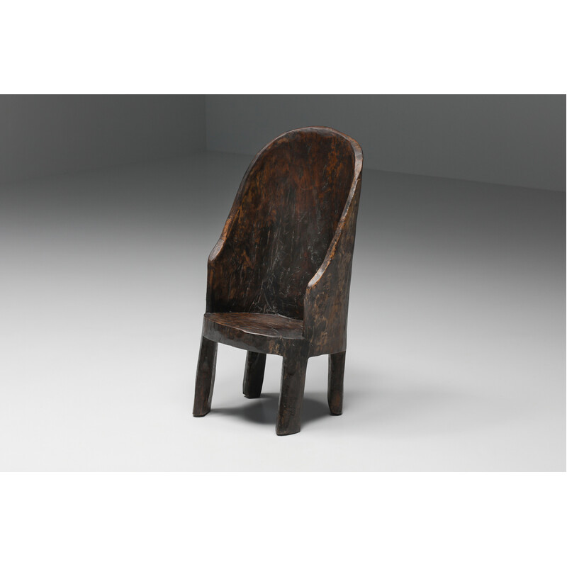 Vintage houten stoel, 1930
