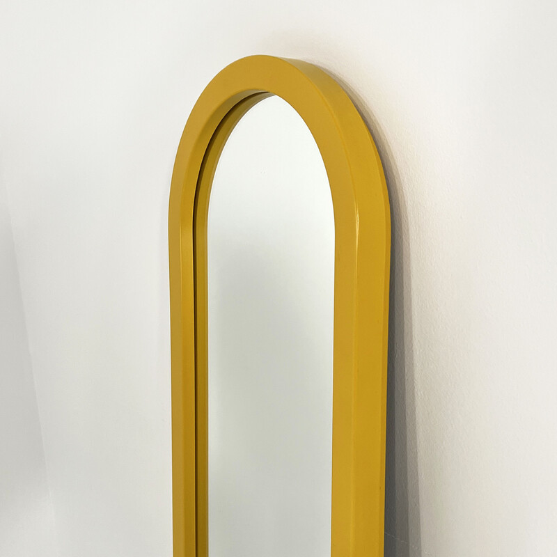 Vintage frame mirror model 4720 in polyurethane by Anna Castelli Ferrieri for Kartell, 1980s