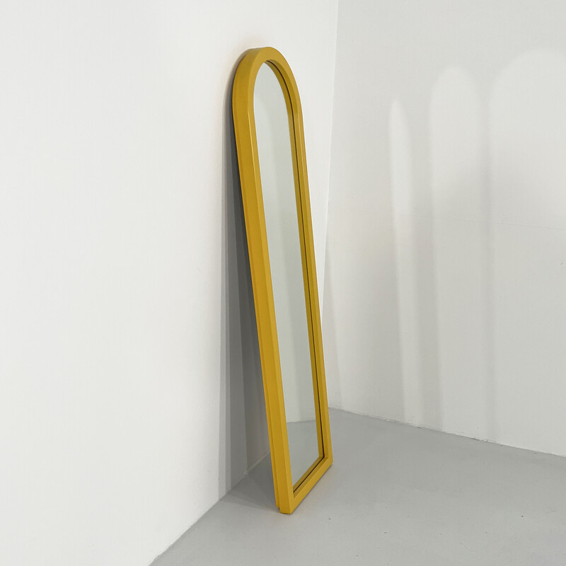 Vintage frame mirror model 4720 in polyurethane by Anna Castelli Ferrieri for Kartell, 1980s