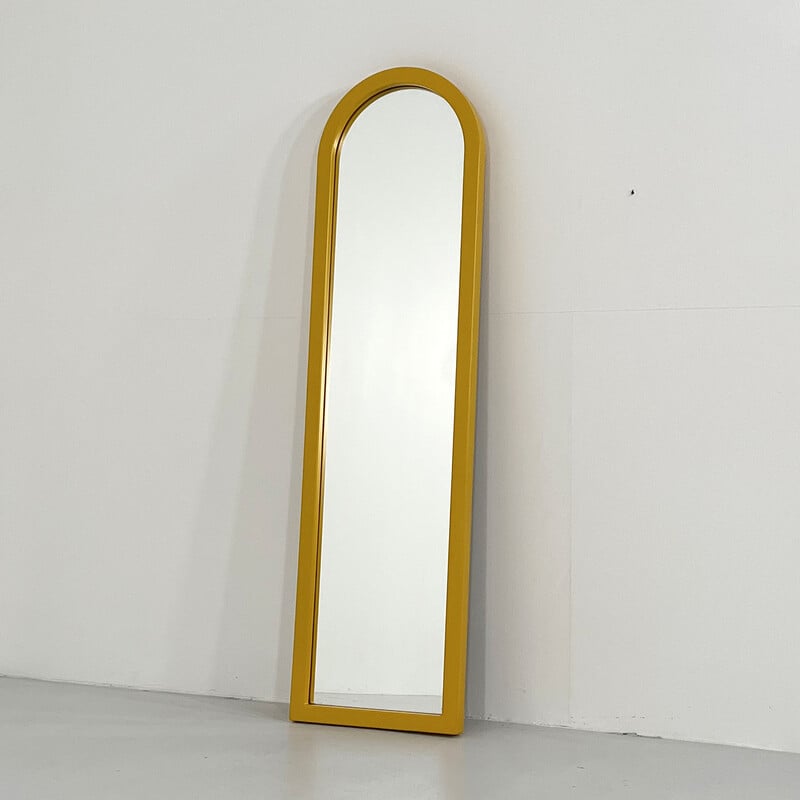 Specchio con cornice vintage modello 4720 in poliuretano di Anna Castelli Ferrieri per Kartell, anni '80