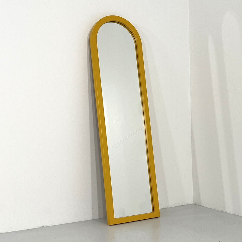 Miroir vintage modèle 4720 à cadre en polyuréthane par Anna Castelli Ferrieri pour Kartell, 1980