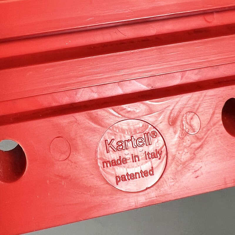 Vintage polyurethane towel rack for Kartell, 1980s