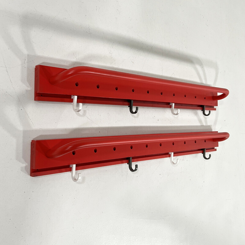 Vintage polyurethane towel rack for Kartell, 1980s