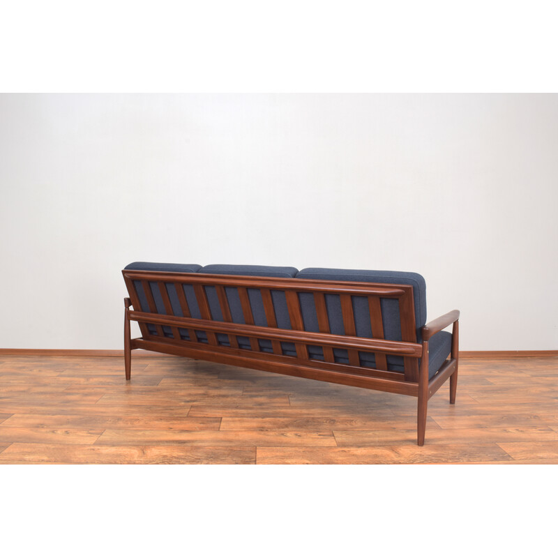 Vintage teak sofa by Erik Wørts for Ikea, 1960s