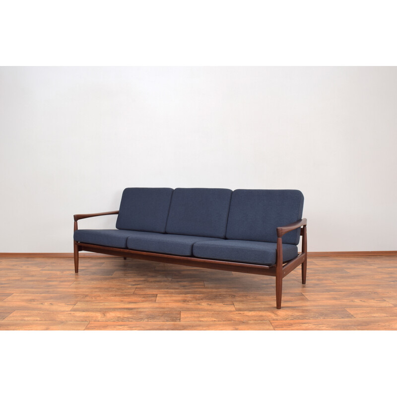 Vintage teak sofa by Erik Wørts for Ikea, 1960s