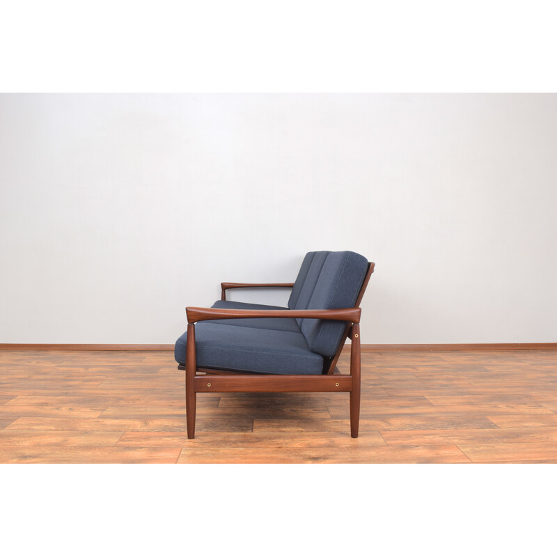 Vintage teak sofa by Erik Wørts for Ikea, 1960s