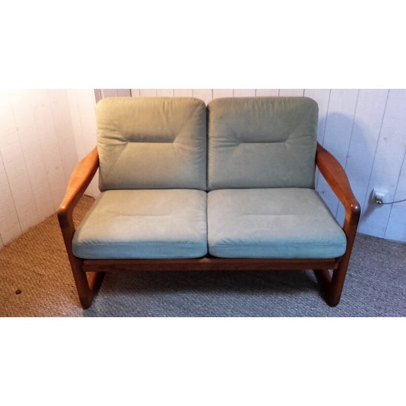 Scandinavian 2-seater sofa - 1960s