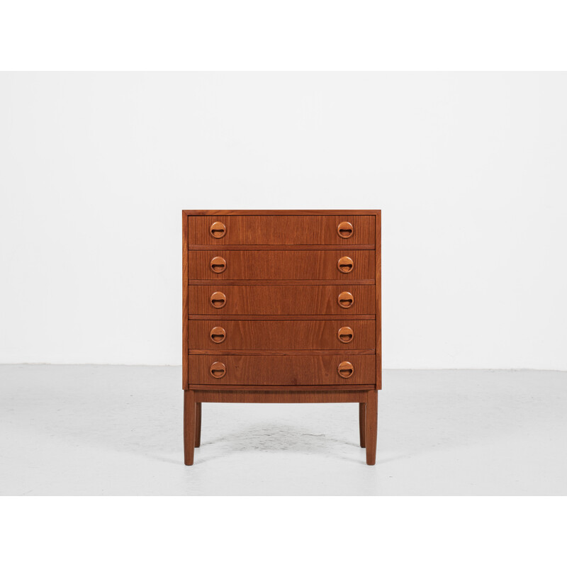 Vintage teak baby dresser, Denmark 1960s