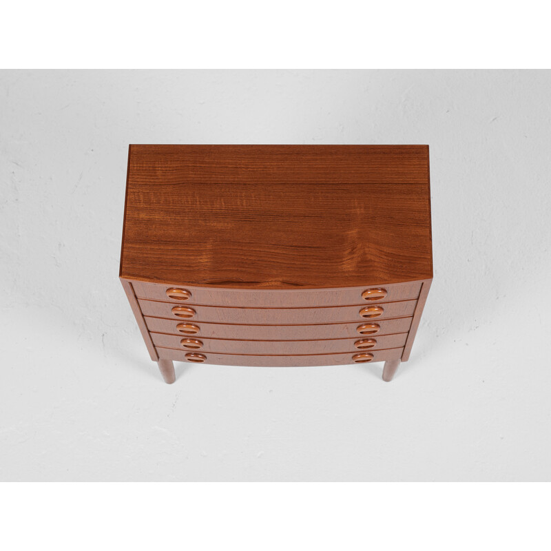 Cassettone vintage per bambini in teak, Danimarca 1960