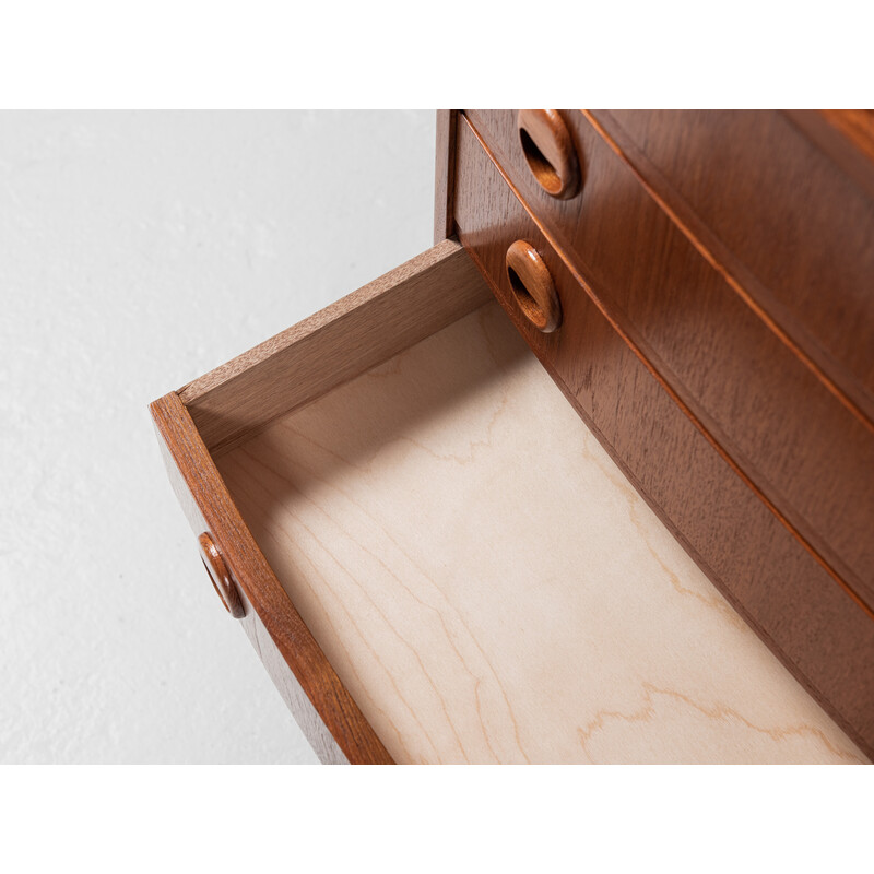 Vintage teak baby dresser, Denmark 1960s