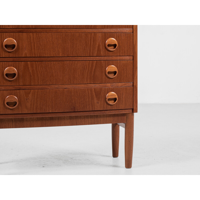 Vintage teak baby dresser, Denmark 1960s