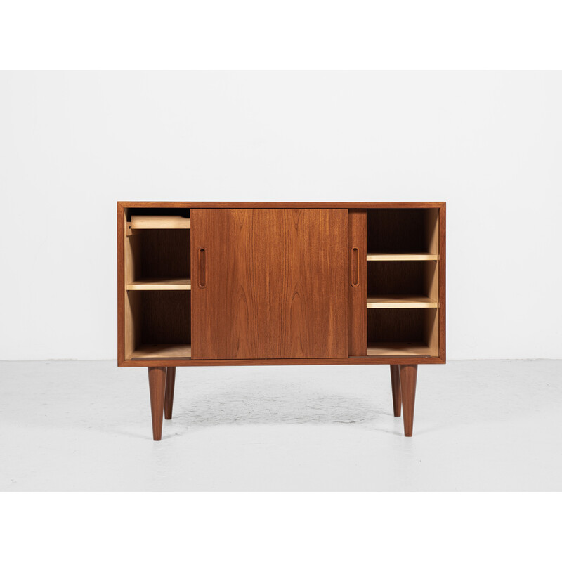 Vintage teak highboard by Hundevad and Co, Denmark 1960s