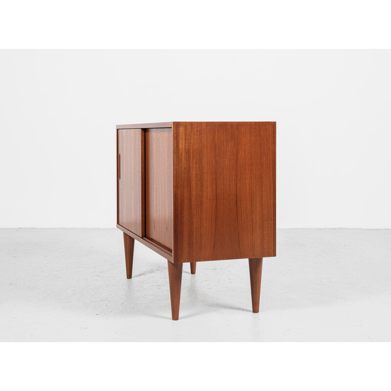 Vintage teak highboard by Hundevad and Co, Denmark 1960s