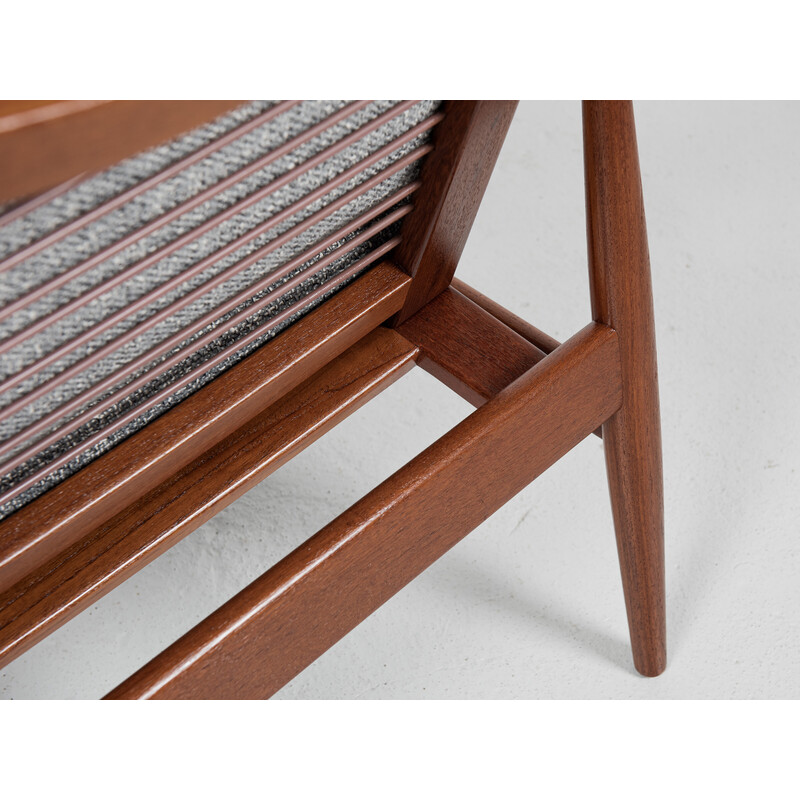 Mid century Danish Spade armchair in teak by Finn Juhl for France and Søn, 1960s