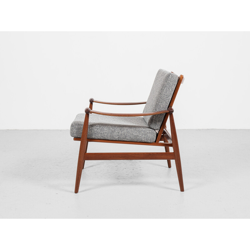 Mid century Danish Spade armchair in teak by Finn Juhl for France and Søn, 1960s