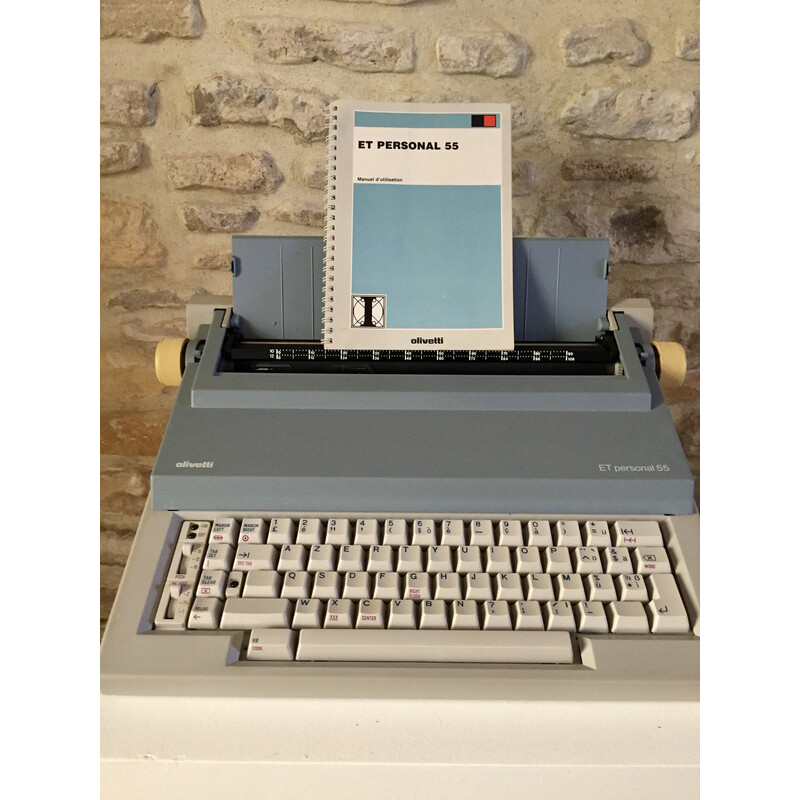 Vintage-Schreibmaschine Personal 55 von Mario Bellini