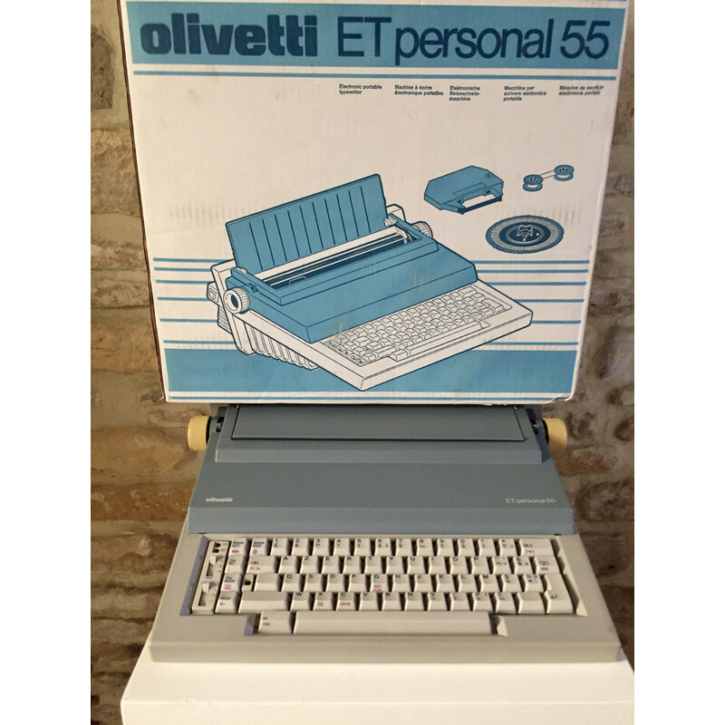 Vintage-Schreibmaschine Personal 55 von Mario Bellini