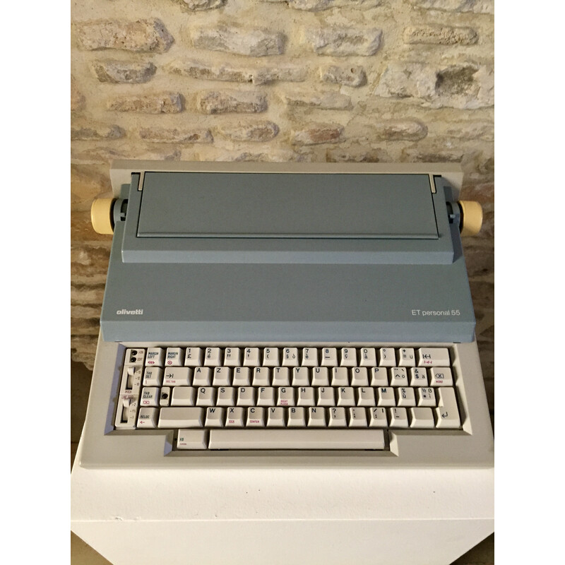 Machine à écrire vintage Personal 55 par Mario Bellini