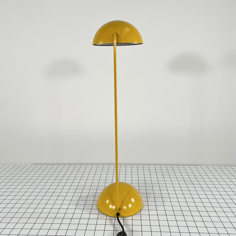 Vintage Bikini table lamp in yellow metal by R. Barbieri & G. Marianelli for Tronconi, 1970s