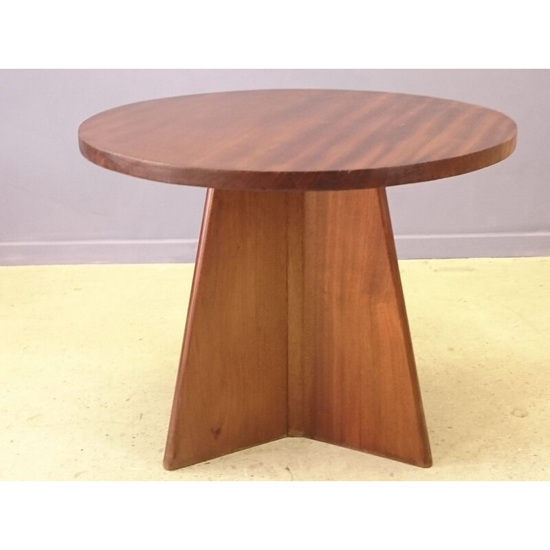 Coffee table in mahogany produced by Stylnet - 1930s