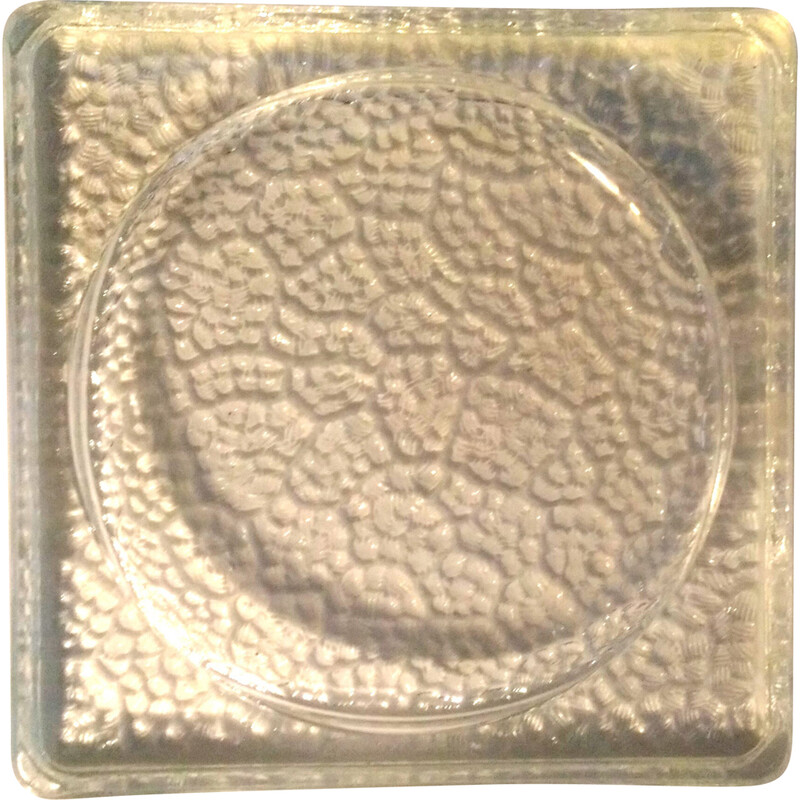 Vintage Nevada empty pocket in glass pave, 1930