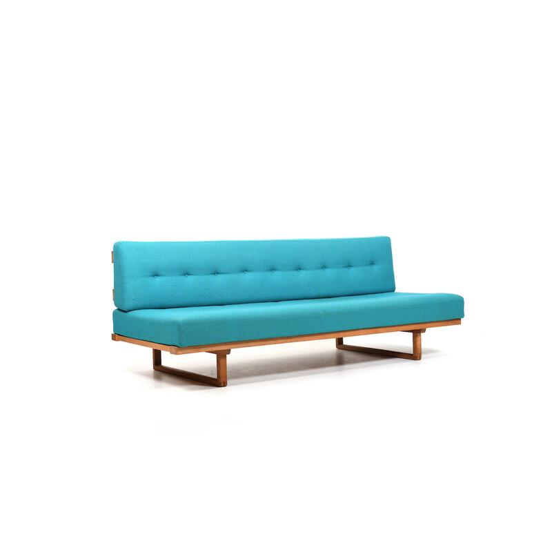 Vintage 4312 daybed em carvalho maciço por Børge Mogensen para Fredericia Stolefabrik, anos 60