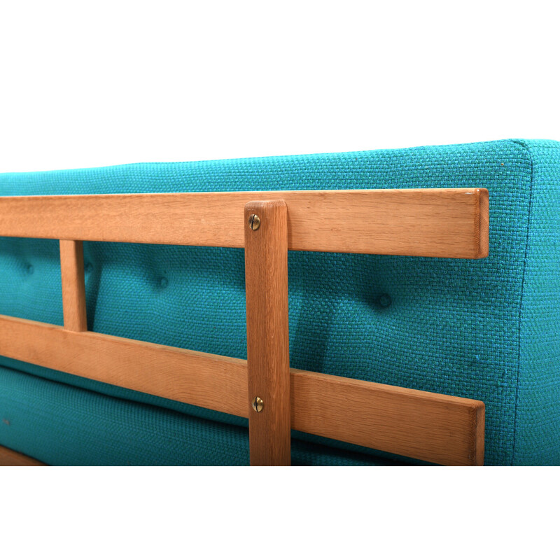 Vintage 4312 daybed em carvalho maciço por Børge Mogensen para Fredericia Stolefabrik, anos 60