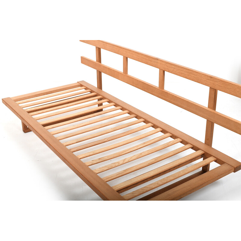 Vintage 4312 daybed in solid oak by Børge Mogensen for Fredericia Stolefabrik, 1960s