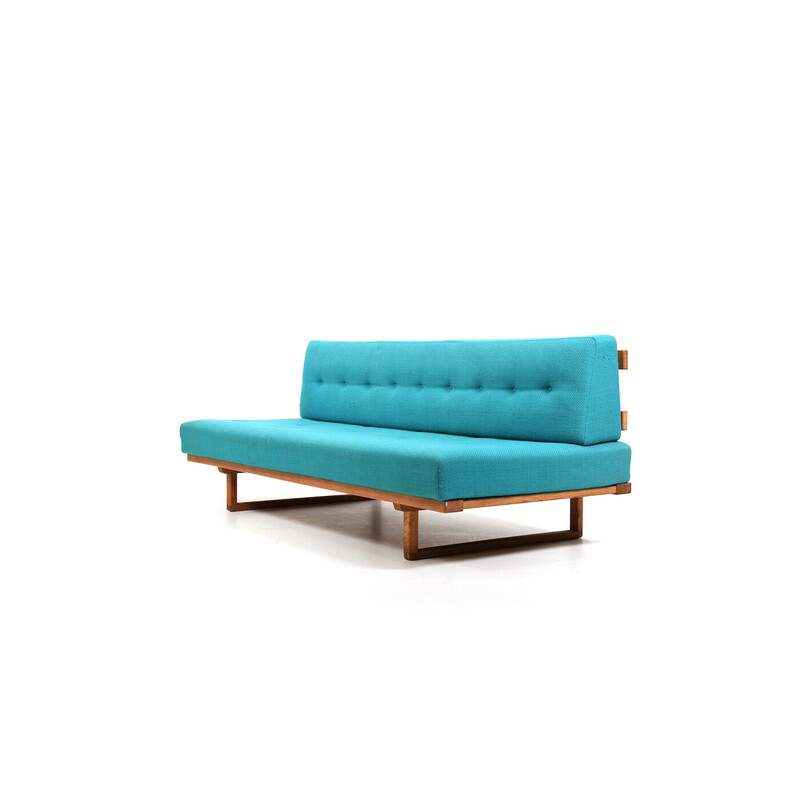 Vintage 4312 daybed em carvalho maciço por Børge Mogensen para Fredericia Stolefabrik, anos 60