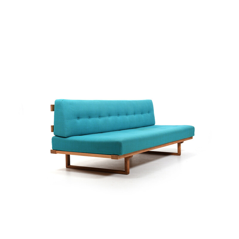 Daybed vintage 4312 in rovere massiccio di Børge Mogensen per Fredericia Stolefabrik, 1960