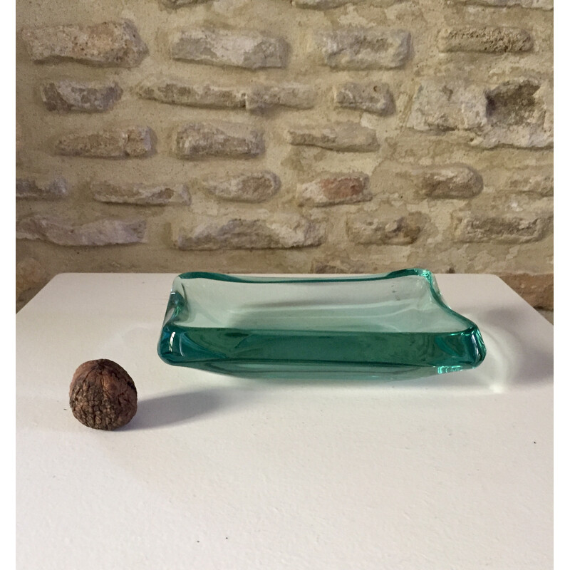 Vintage glass pocket by Max Ingrand for Providro, Italy 1960s