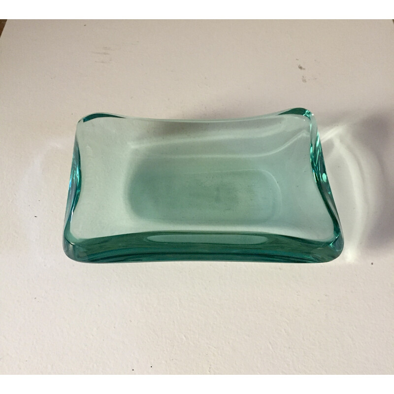 Vintage glass pocket by Max Ingrand for Providro, Italy 1960s