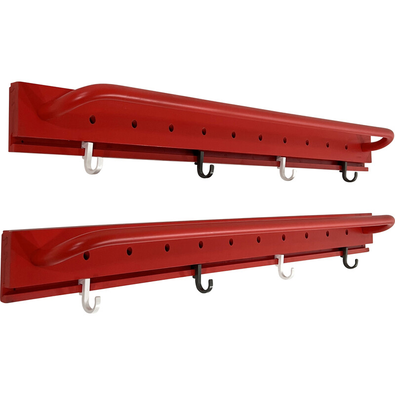 Vintage polyurethane towel rack for Kartell, 1980s