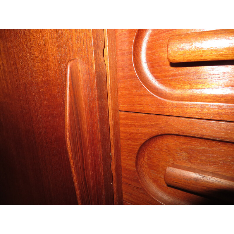 Danish teak sideboard by Ejvind A.Johansson, Vamo Sønderborg - 1960s