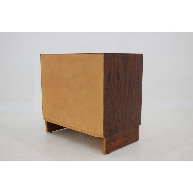 Vintage rosewood chest of drawers by Poul Hundevad, Denmark 1960s