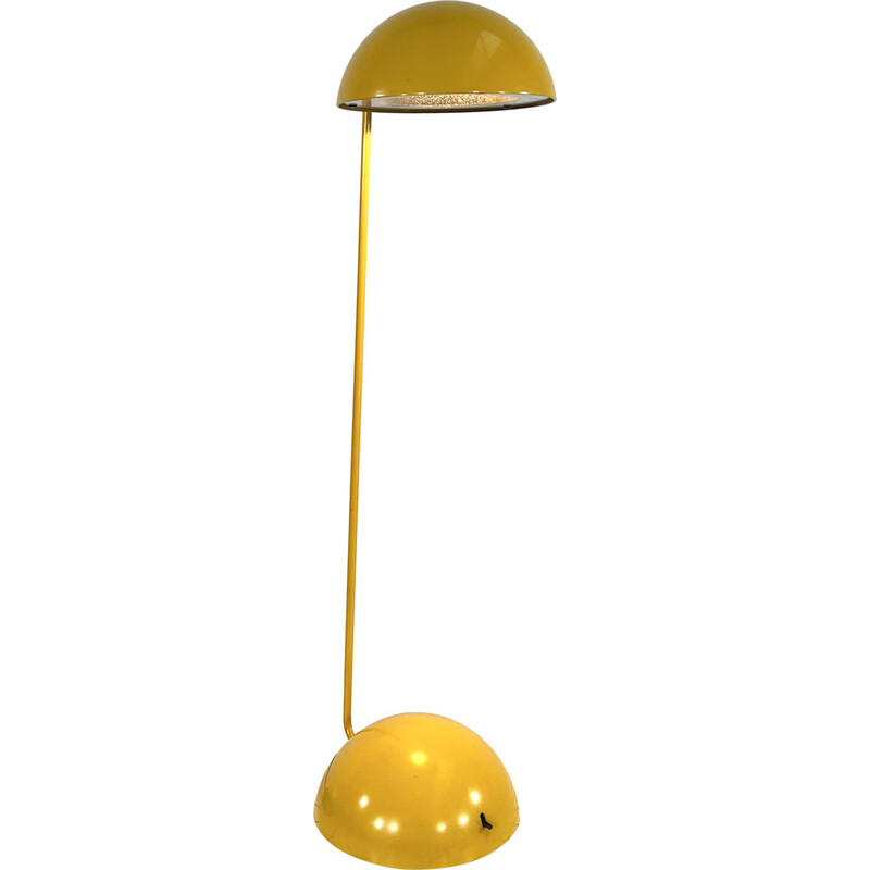 Lampe de table vintage Bikini en métal jaune par R. Barbieri & G. Marianelli pour Tronconi, 1970