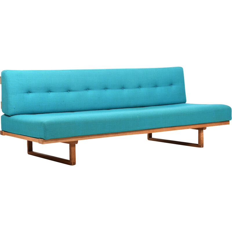 Daybed vintage 4312 in rovere massiccio di Børge Mogensen per Fredericia Stolefabrik, 1960